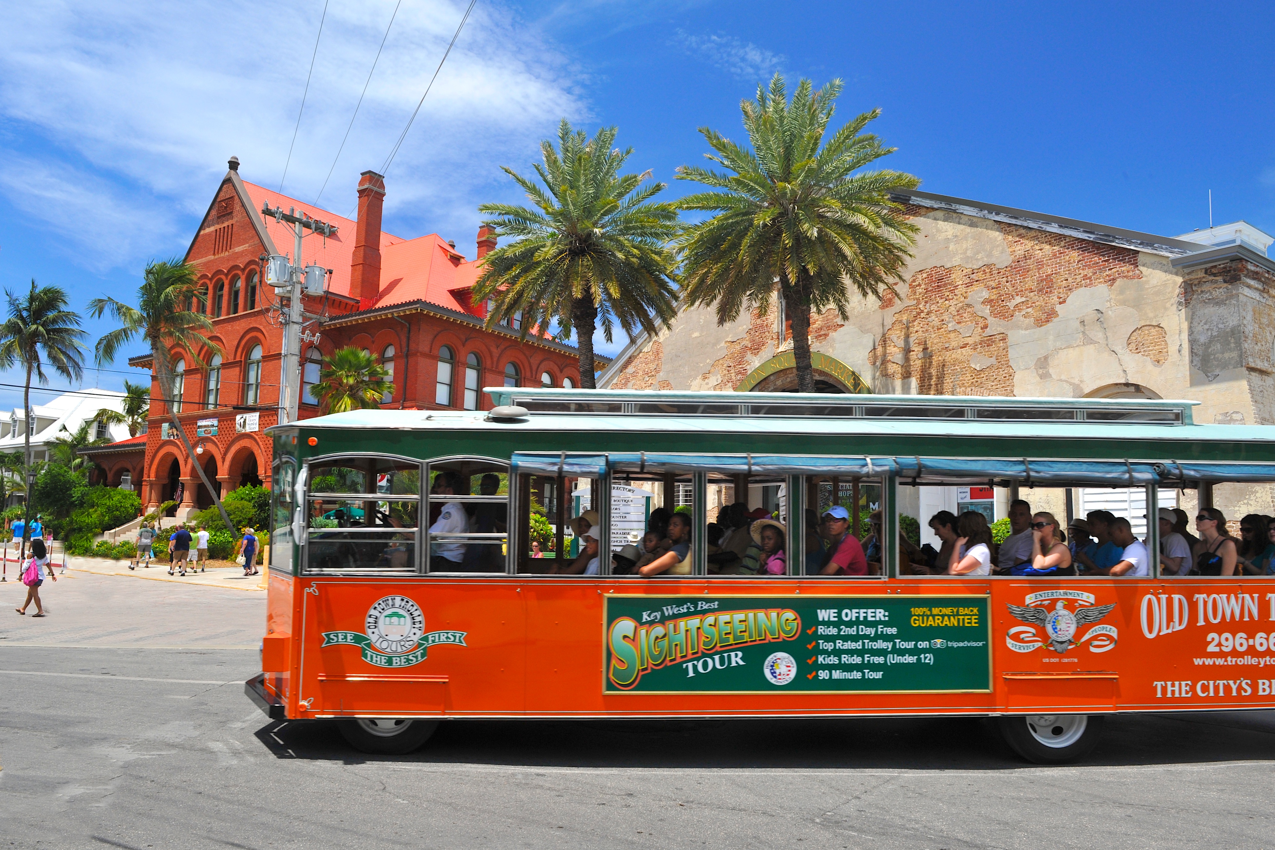 Key West Trolley Route Map